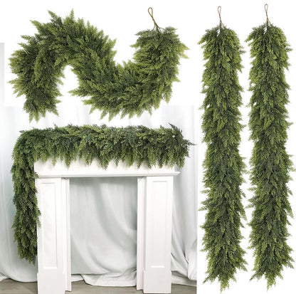 6ft Artificial Cedar Garland