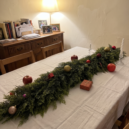 6ft Artificial Cedar Garland