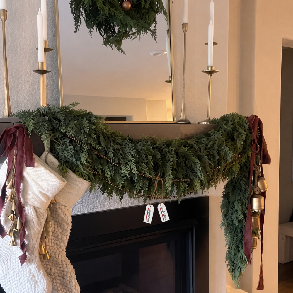 6ft Artificial Cedar Garland